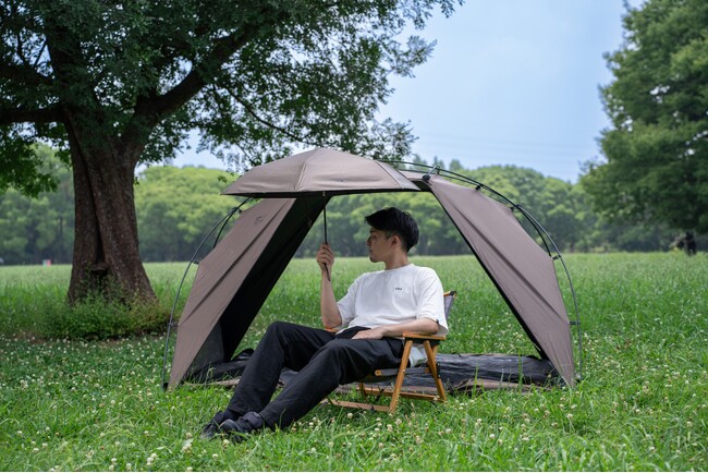 アウトドアブランドが本気で作った『WAQ Field Umbrella』が発売開始!