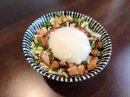 チャーシュー飯と半熟玉子