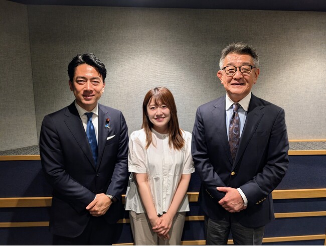 小泉進次郎農林水産大臣がゲスト出演！interfm『武田良太 Try Again』参院選の結果を受け、今後の日本、政治を元総務大臣・武田良太と鼎談！！