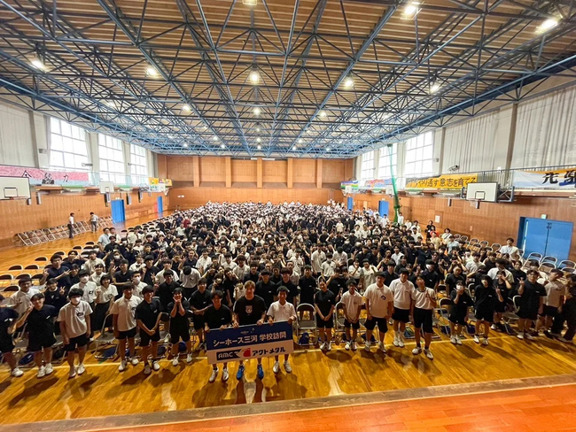 #16西田公陽選手の学校訪問！