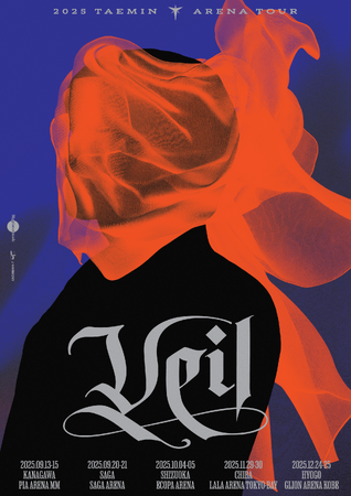 『2025 TAEMIN ARENA TOUR 'Veil'』タイトル発表＆NEWポスター公開