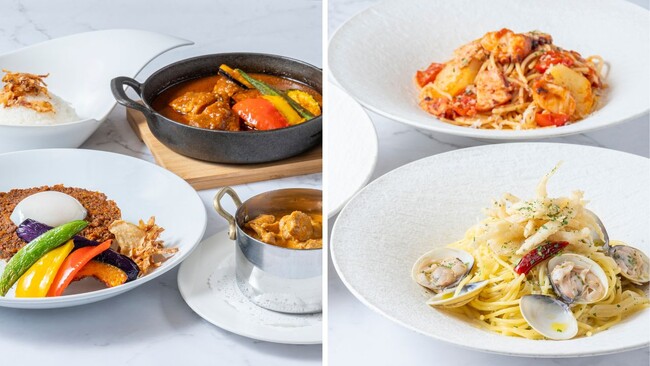 2025年夏限定！羽田エクセルホテル東急のカレー＆パスタフェア。ホテルで味わうバターチキンカレーや冷製カッペリーニなど特別メニューが登場