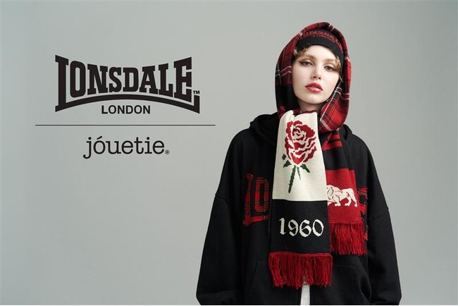 「jouetie(ジュエティ)」×「LONSDALE（ロンズデール）」ロンドンカルチャーを取り入れたコラボレーションが登場
