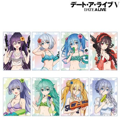 アニメ「デート・ア・ライブV」の描き下ろし デート・ア・バカンスver. トレーディングアクリルカードなどの受注を開始！！アニメ・漫画のオリジナルグッズを販売する「AMNIBUS」にて