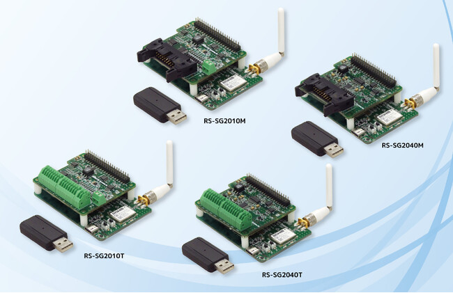 デジタル入出力およびアナログ入力を無線化！USBホストドングル付きボード２種４製品を新発売