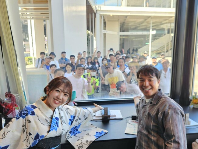 ウィークデー午後のワイド番組『レコレール』in 山口！　「みんなに公開生放送見に来てもらって幸せます～！」