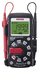 デジタル絶縁抵抗計 MG102