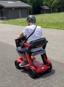 ライパットS3 電動シニアカー 乗車イメージ ライパットS3 電動シニアカー 乗車イメージ