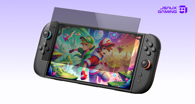 JSAUX、Nintendo Switch 2専用「Obsidian AR」スクリーンプロテクターを発売