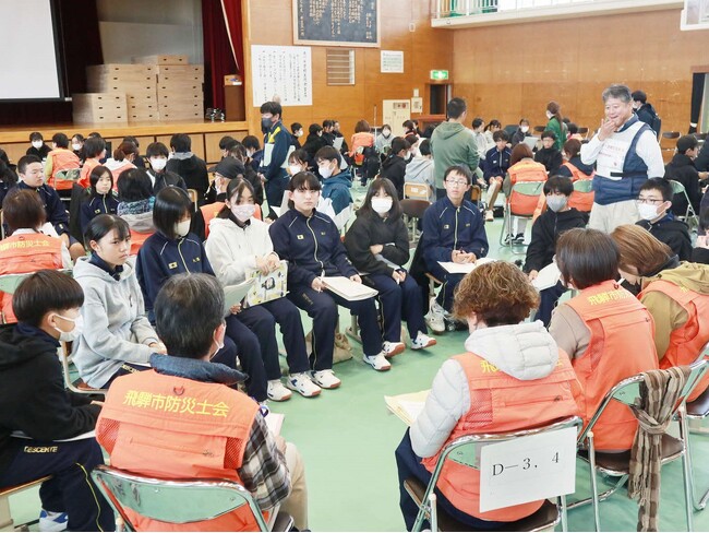 【岐阜県飛騨市】実践的な「避難所運営訓練」に向けて防災士がガヤガヤ企画会議を開催／飛騨市は独自「避難準備情報」、防災士会と避難所運営を強化