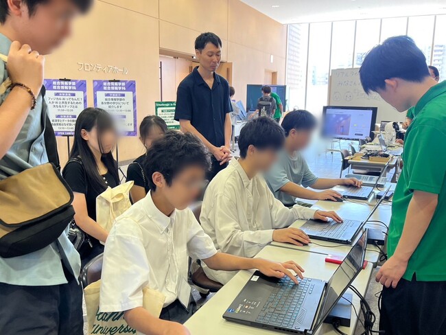 阪南大学オープンキャンパスにて「防災メタバース」体験ブースを出展