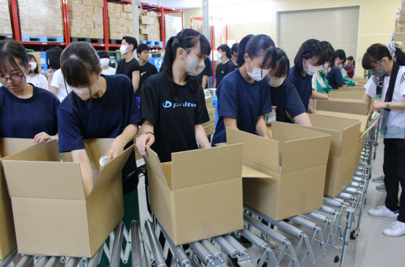 【高校生が奮闘】物価高騰の夏。フードバンク山梨の「ナツボラ」拡大中