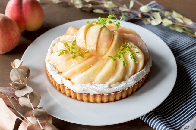 【VIVA cafe’sta 岡崎／cafe double 豊田 】8月からの新作！桃やメロンを使ったシーズンケーキが登場 