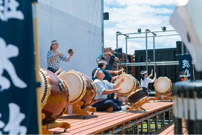 【イベントレポート】鹿嶋の真夏に、「小さな祝祭」が誕生。株式会社Achieve主催 ”まちのあそびば”が開催されました。