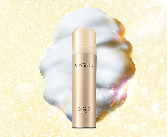 肌に、贅沢を。「押し込む」濃密ムース状美容液「ミッション　プレスイン　ブライトニング　ムース※1（医薬部外品）」2025年9月2日（火）発売