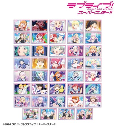 『ラブライブ！スーパースター!!』のトレーディング 3期 場面写ブロマイド3枚セットなどの受注を開始！！アニメ・漫画のオリジナルグッズを販売する「AMNIBUS」にて