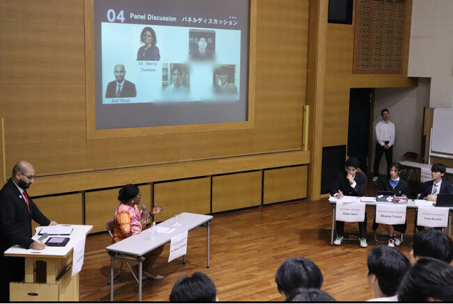 【イベントレポート】世界銀行グループ副総裁兼官房長マーシー・テンボン氏が来校！郁文館グローバル高等学校の生徒とパネルディスカッションを実施