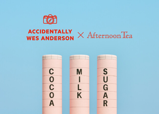 人気Instagramコミュニティ「Accidentally Wes Anderson」と初コラボレーション！世界観を楽しむアイテム９月３日（水）発売！