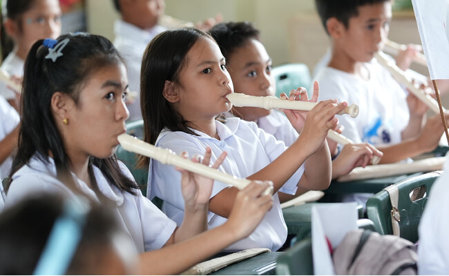 文部科学省・JICAとの官民協働でフィリピンでの音楽教育普及を推進