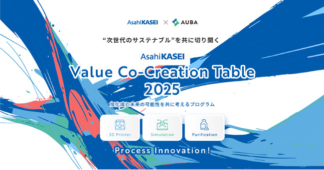 【 旭化成 × AUBA 】旭化成と未来の可能性を共に考えるプログラム『Asahi Kasei Value Co-Creation Table 2025』開始