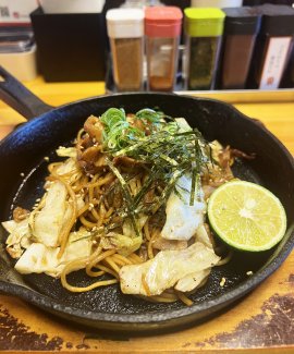 阿波すだち醤油焼そば1 阿波すだち醤油焼そば1