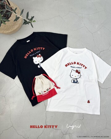 「Ungrid（アングリッド）」ハローキティのレトロ可愛いコラボレーションアイテムが7月31日(木)に2型発売