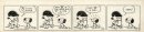 「ピーナッツ」複製原画　1952年9月5日 (C) Peanuts Worldwide LLC