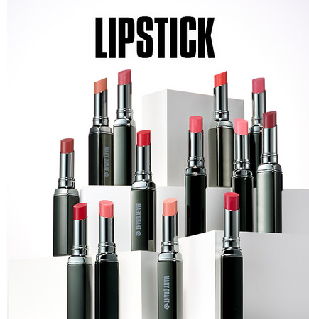 ひと塗りでどんな表情も思いのまま、マリークワントから「リップスティック」全36色が登場！