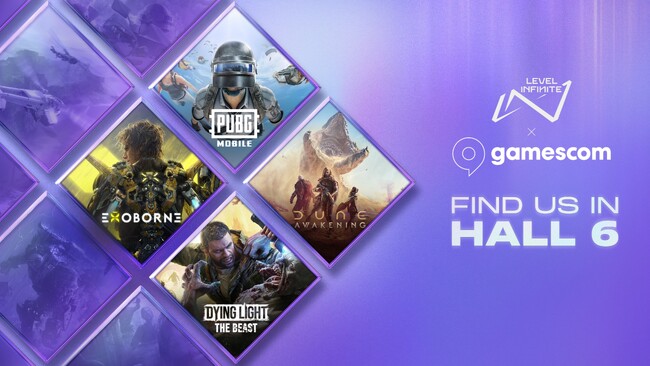Level Infiniteがgamescom 2025出展ラインナップを発表