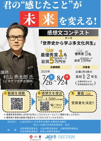 夏休みに課題動画を見て、感想文を書こう。