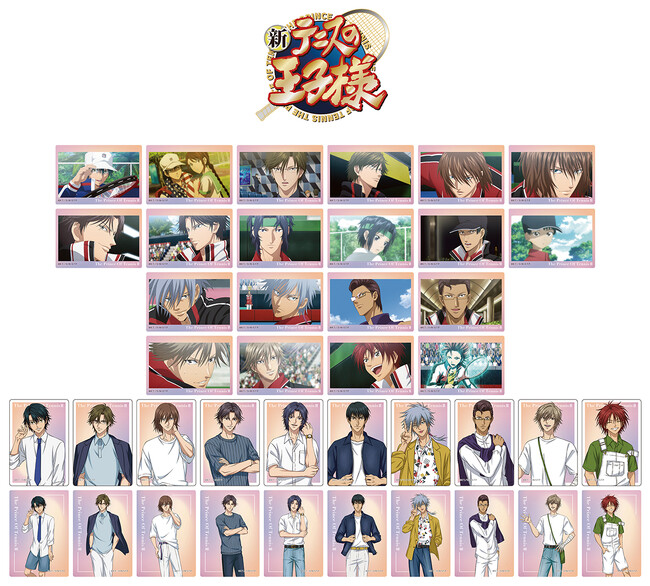 『新テニスの王子様』より、リョーマや手塚たち10人の新規描き下ろしイラストを使用した新商品が8月2日発売！　アニメイトでは、同日より特典「クリアしおり」がもらえるフェアも開催!!