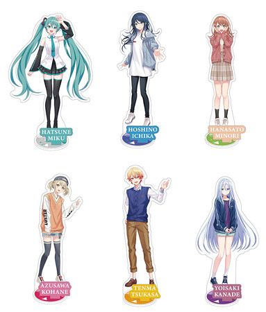 大阪・関西万博店にて先行発売された、『プロジェクトセカイ カラフルステージ！ feat. 初音ミク』の新商品が、全国アニメイトで8月2日に発売！　同日より特典がもらえるフェアも開催!!