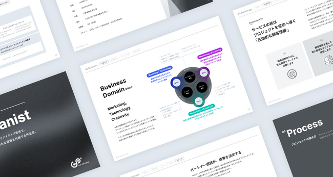 Web制作のパートナー探しに「安心感」を。ジーピーオンライン、お客さまとの“共創”をかたちにする会社案内・サービス資料を公開