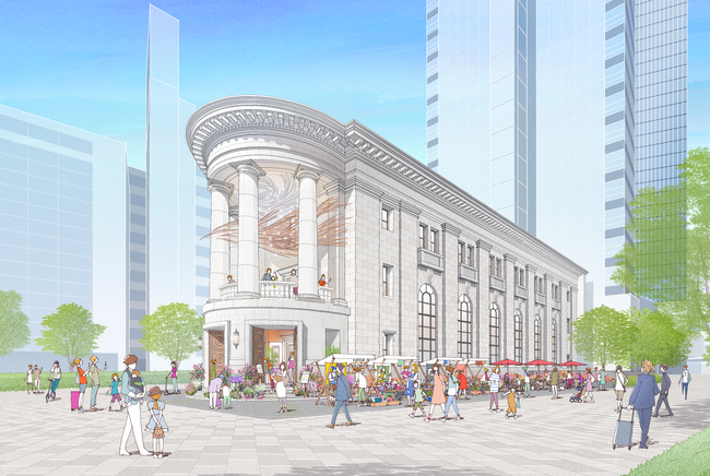 横浜市の歴史的建造物「旧第一銀行横浜支店」の施設名称が「BankPark YOKOHAMA」に決定　シェアオフィス「goodroom lounge横浜馬車道」が本日先行開業（7/31～）