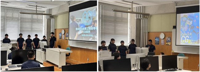 ORENDA WORLDがデジタルアート天草を通じて支援する熊本県立高校の天草工業高校CG系列、新入生徒募集のためのPR用CMとチラシをデザイン！