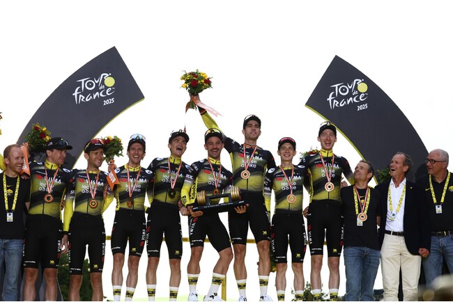 ONI BEARINGがTeam Visma|Lease a Bikeのツール・ド・フランスチーム総合優勝に貢献