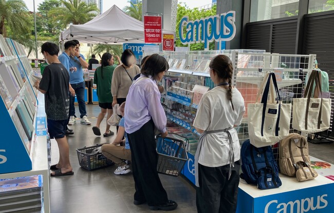 ベトナムのホーチミンでコクヨ文具のPOP UP SHOPを出店