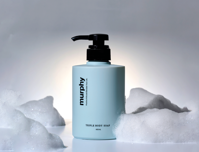 【夏の気になる体臭・加齢臭*・背中ニキビ予防に】murphy(マーフィー）「薬用トリプルボディソープ」8月19日新発売　殺菌×抗炎症のW有効成分**配合で、ニオイのもと***を徹底洗浄