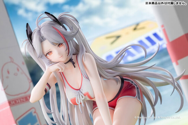 『アズールレーン』より、「プリンツ・オイゲン ブリリアントタッチダウン Ver.」がフィギュアで登場。あみあみにて予約受付中。