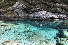 安居渓谷「水晶淵」 安居渓谷「水晶淵」