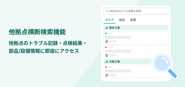 権限管理・承認フロー・横断検索を一気に刷新！現場にとけ込む設備保全アプリ「M2X」が管理機能を抜本強化