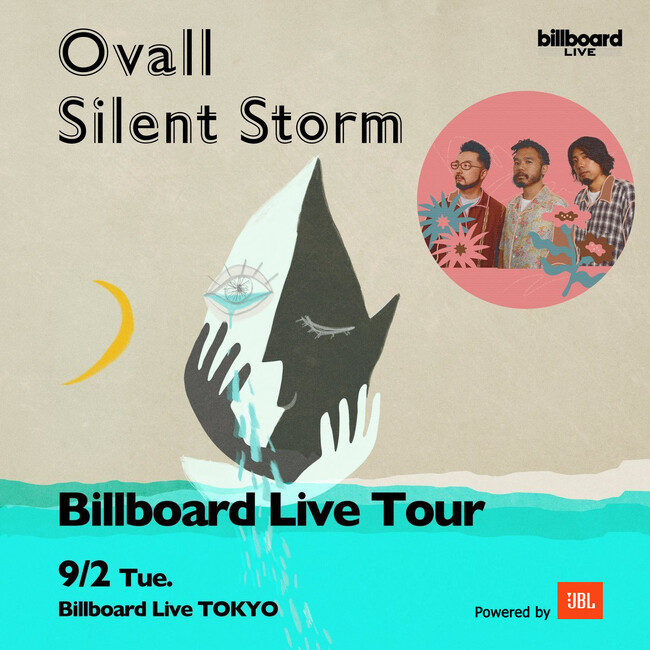Ovall、約13年ぶりのビルボードライブ公演をJBLがサポートOvall “Silent Storm” Billboard Live Tour Powered by JBL