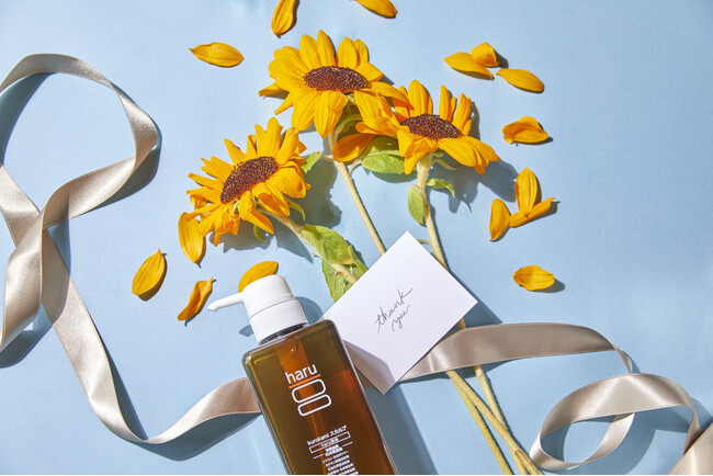 12周年を迎えたharu、「ありがとう」を花束に込めて--人気フラワーショップ「日比谷花壇」とのコラボレーションによる感謝キャンペーンを8月1日より開催！