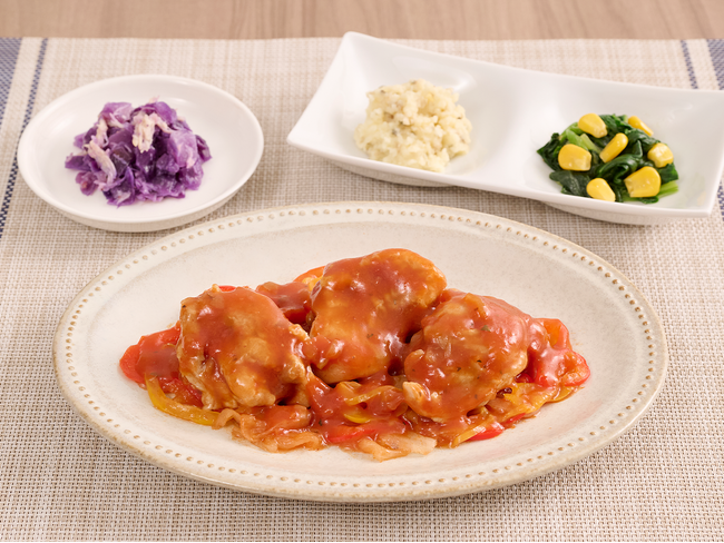 イタリアの伝統料理をナッシュ流にアレンジ！シェフこだわりのトマトソースが主役の「特製トマトソースのチキングリル」が8月1日（金）に新登場