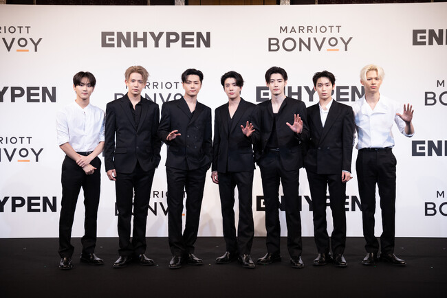 Marriott Bonvoy、ENHYPENと音楽×旅がテーマの「Meet ENHYPEN: A Special Talk Event for Marriott Bonvoy Members」を開催