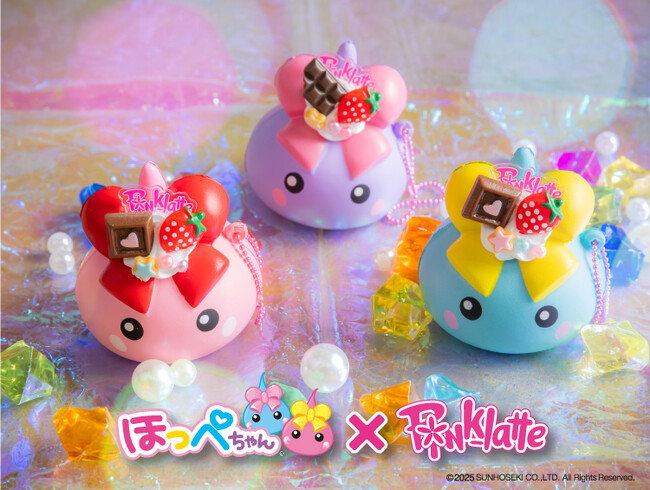 【PINK-latte】サン宝石のキャラクター『ほっぺちゃん』とピンク ラテのコラボレーションアイテムが登場！限定店舗でワークショップも開催。