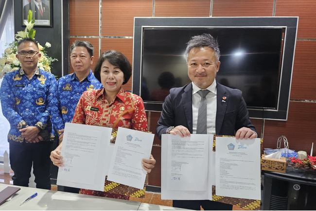 長崎県の観光インターンシップ事業が2年目へ ダイブと北スラウェシ州政府が人材育成でMOUを締結