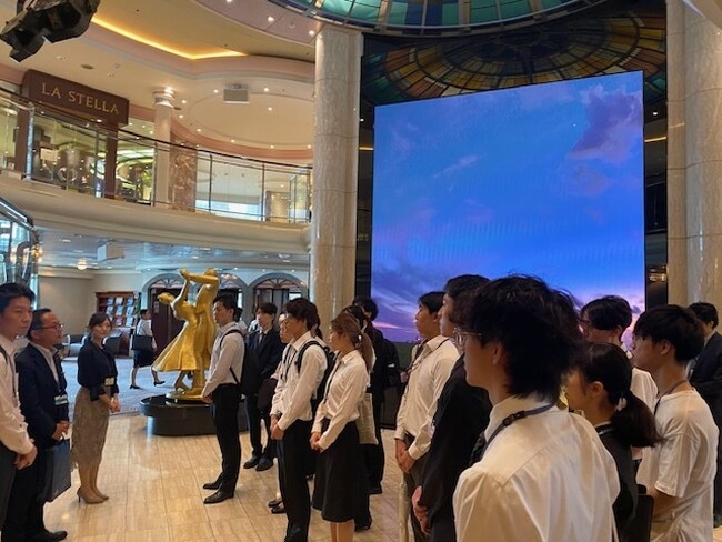 飛鳥クルーズと連携した青山学院大学学生向け夏季仕事体験の実施について