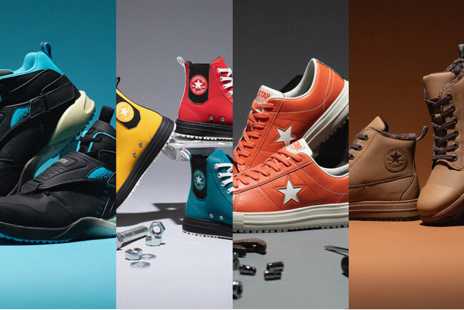 コンバースのプロテクティブスニーカーライン「CPD」から大人気映画「ワイルド・スピード」シリーズとのコラボレーションモデルをはじめとした2025 FWコレクションが登場