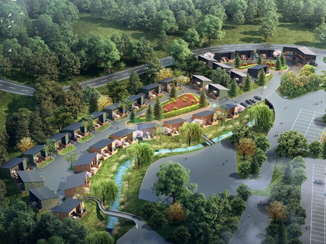京都府・南丹市のASOBIYUKU 京都るり渓温泉にプライベート温泉付き「ASOBIYUKU VILLA 」が誕生します